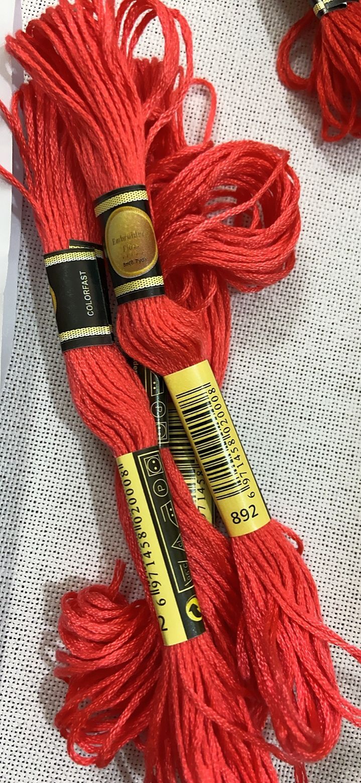 Dmc Floss Set - 10 шт./лот, набор ниток для вышивки
