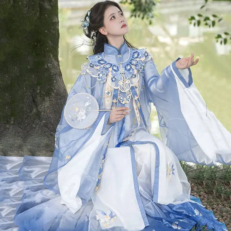 Embroidery Knit - Двойной месяц [Лан Цзинь Луо] Новая