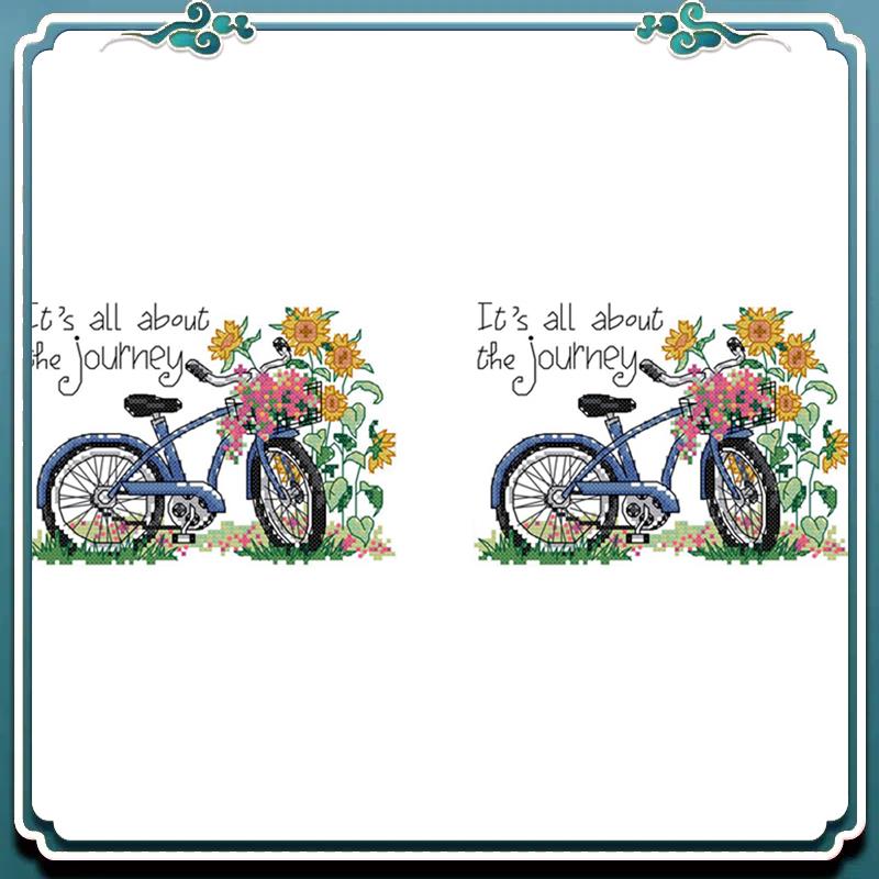 Embroidery X Pattern - A67K-2X DIY ручное вязание с принтом,