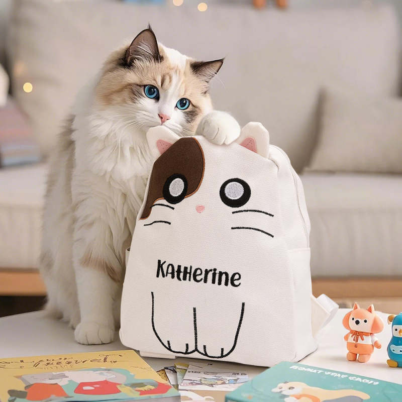 Embroidery Name Designs - Рюкзак в корейском стиле с вышивкой