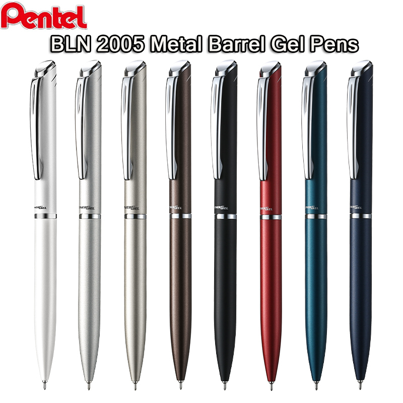 Pentel Pen Sign Pen - Pentel BLN2005 Цельнометаллическая гелевая ручка для