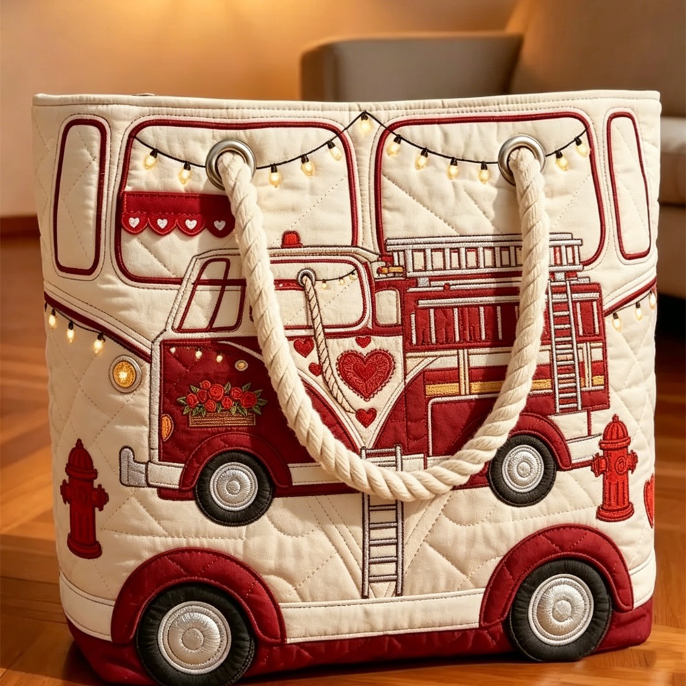 Embroidery X Pattern - Женская стеганая сумка, легкая и прочная