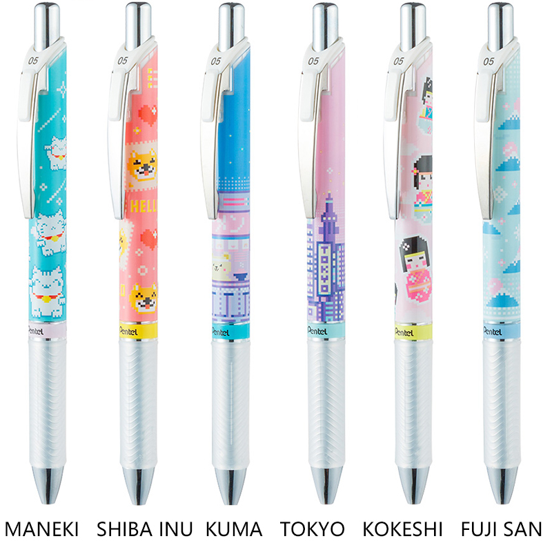 Pentel Pen Energel - 3 шт./лот LifeMaster Pentel EnerGel игольчатая