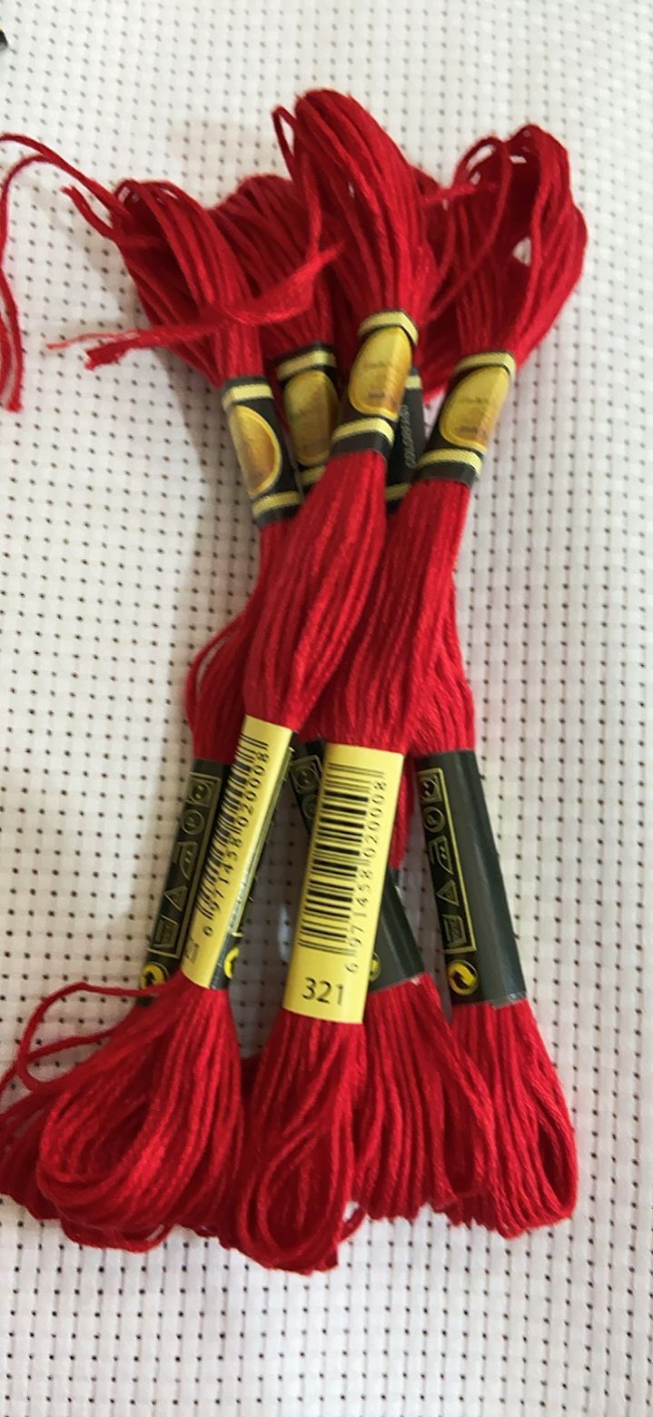 Dmc Floss Set - 10 шт./лот, набор ниток для вышивки