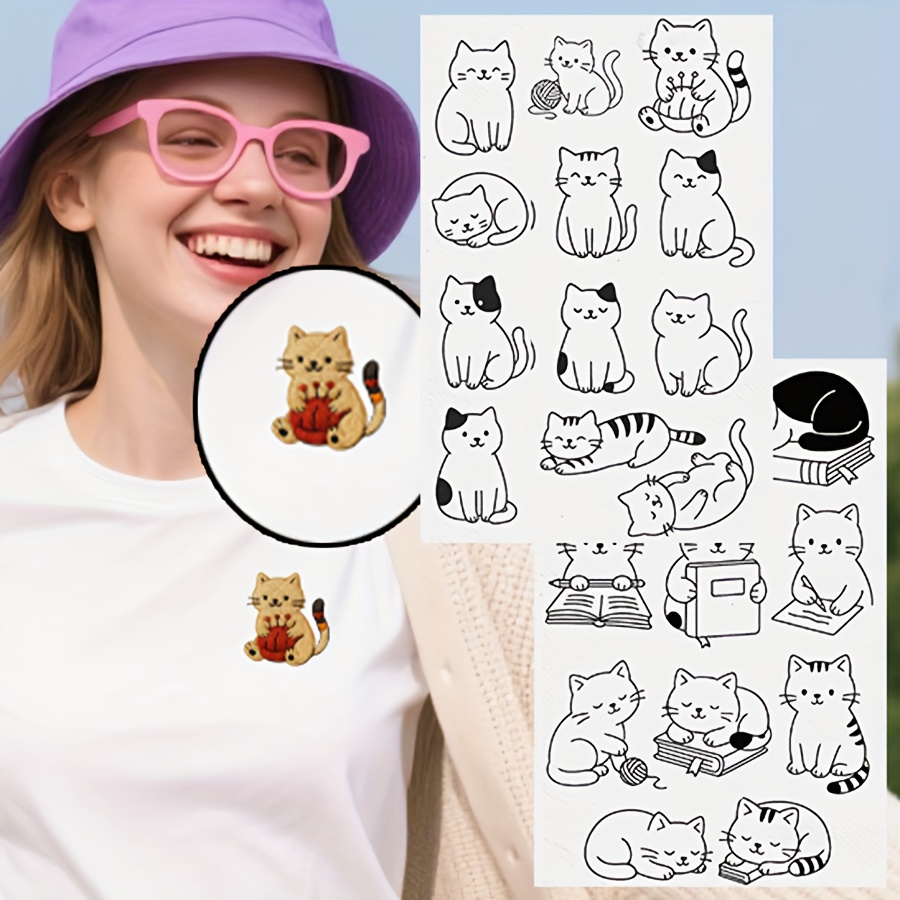 Embroidery Web - Набор водорастворимых стабилизаторов для вышивания, 2