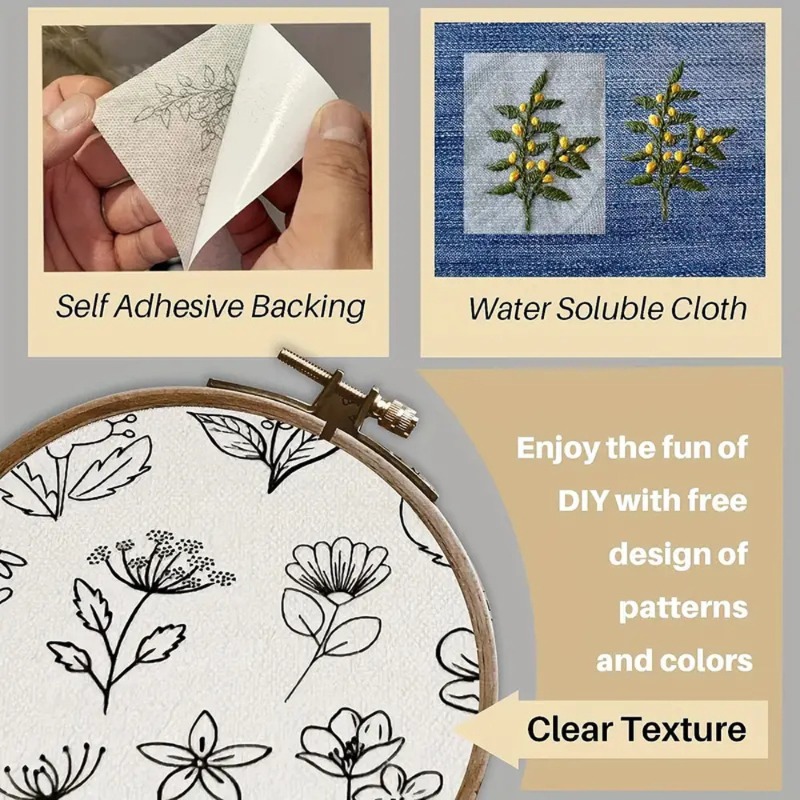 10 шт., экологически чистый ли – обзор и цена Embroidery Web