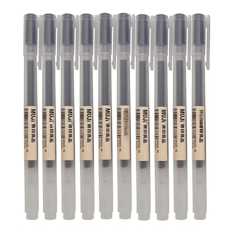 Набор гелевых ручек MUJI (6/8  – обзор и цена Muji Stationery Gel Pen