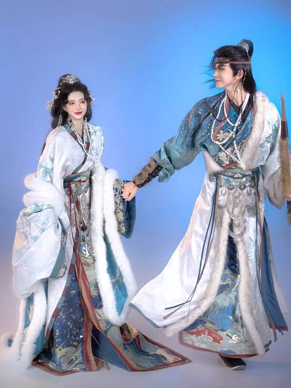 Новое женское ханьфу Zhan Guo: – обзор и цена Embroidery Knit