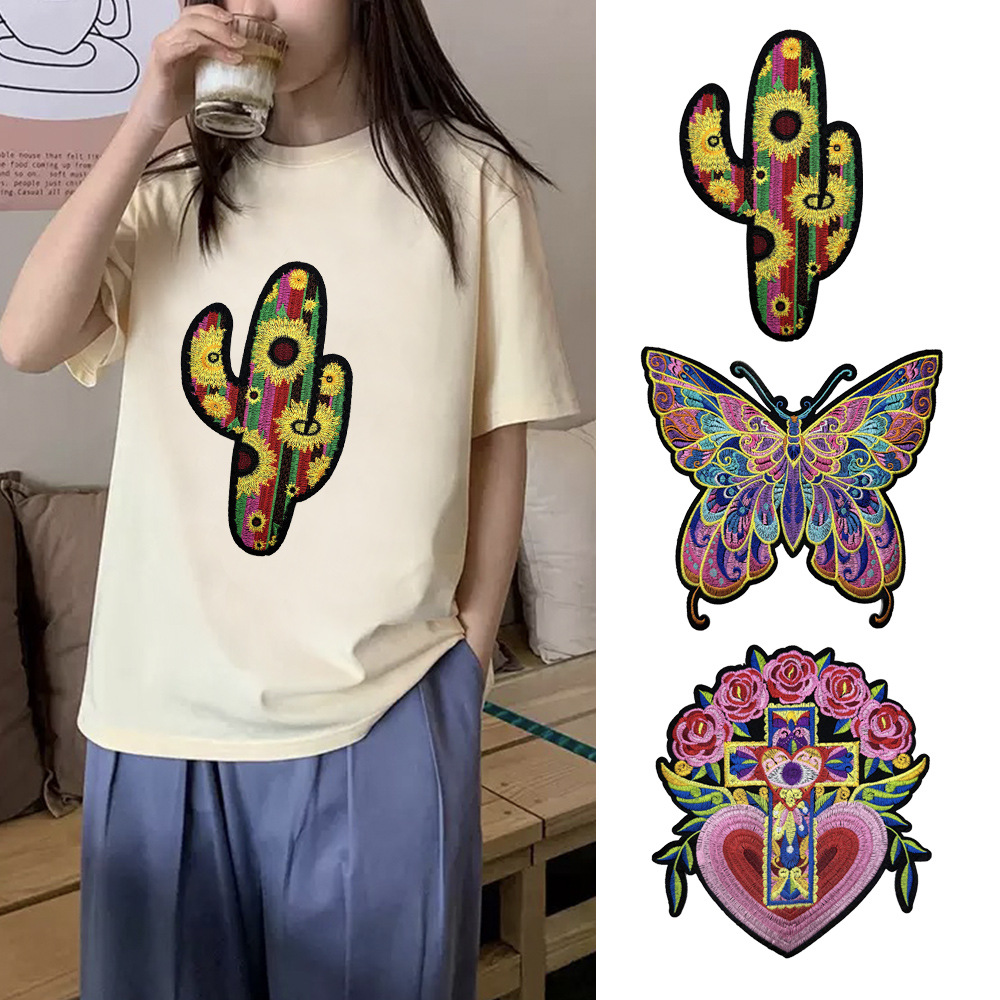 Нашивка с вышивкой в этническо – обзор и цена Embroidery X Pattern