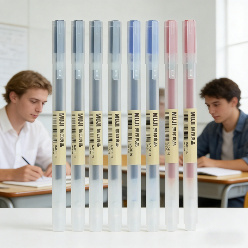 Набор шариковых ручек MUJI, 6/ – обзор и цена Muji Stationery Gel Pen