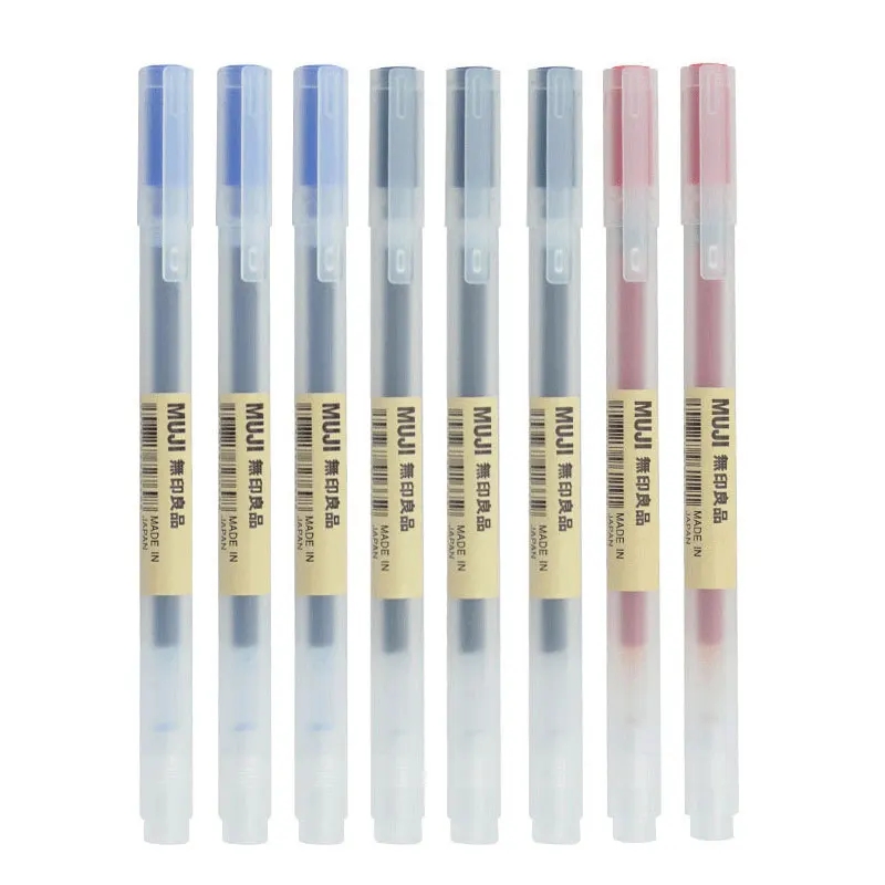 3-6 шт. гелевая ручка Kawaii,  – обзор и цена Muji Stationery Gel Pen