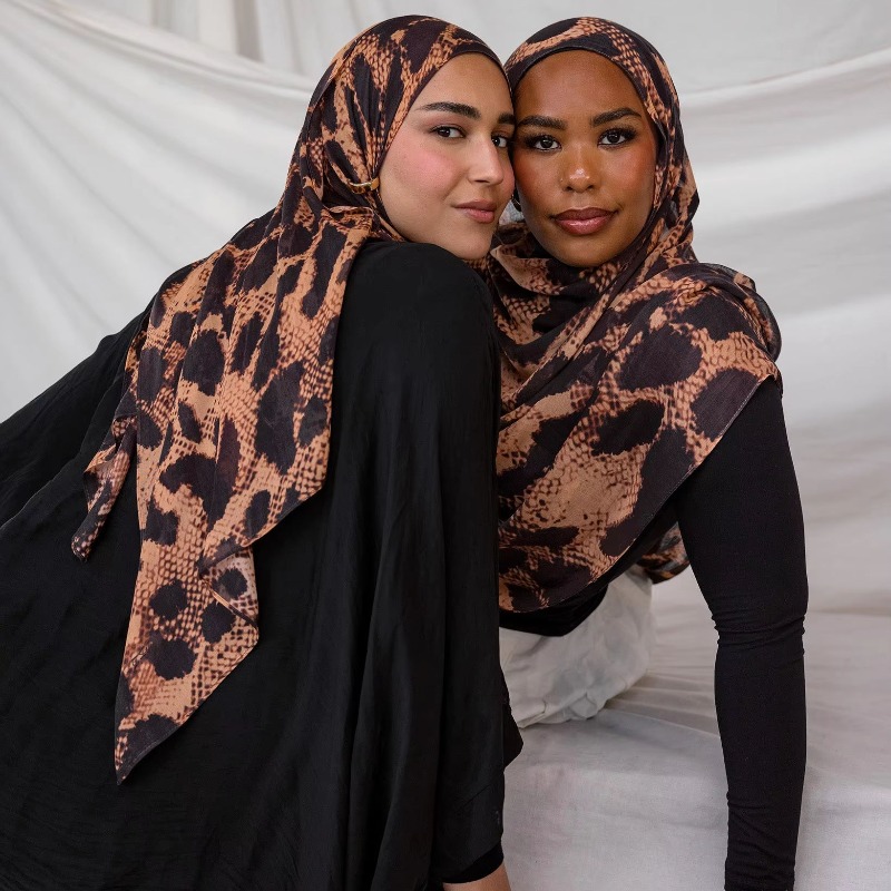 Новый двусторонний модальный х – обзор и цена Embroidery Hijab