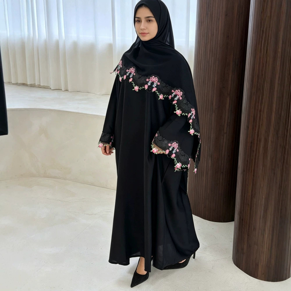 Праздничное платье для женщин: – обзор и цена Embroidery Hijab