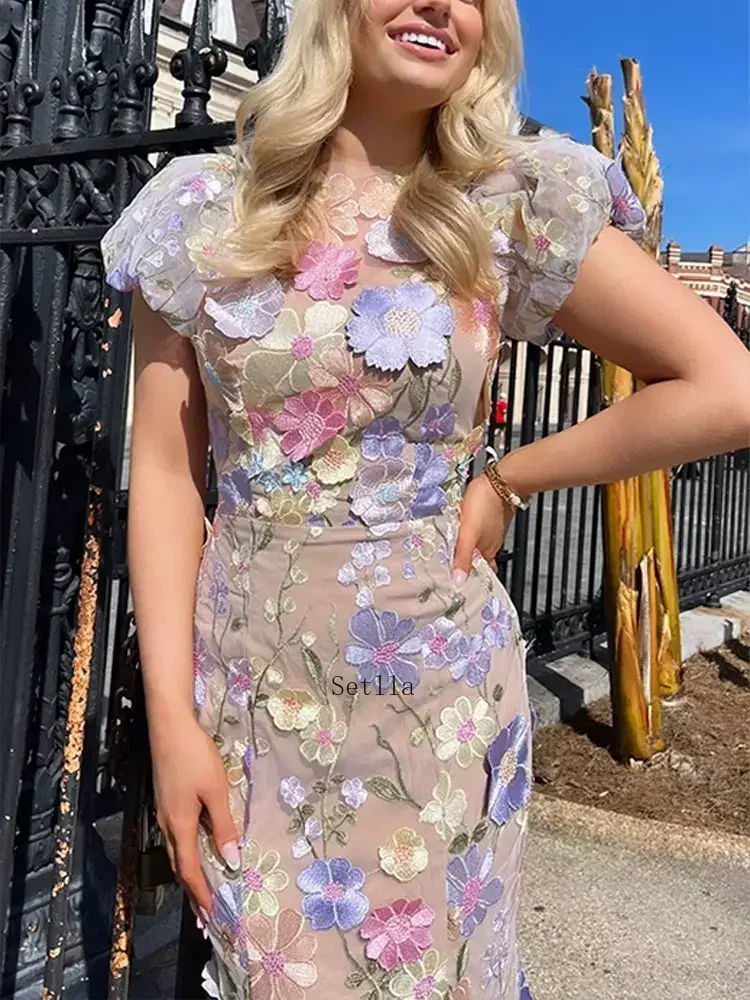 Модное женское платье с цветоч – обзор и цена Embroidery Zari