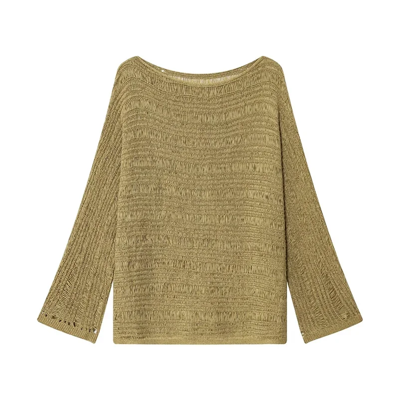 Винтажный вязаный свитер с выр – обзор и цена Embroidery Knit