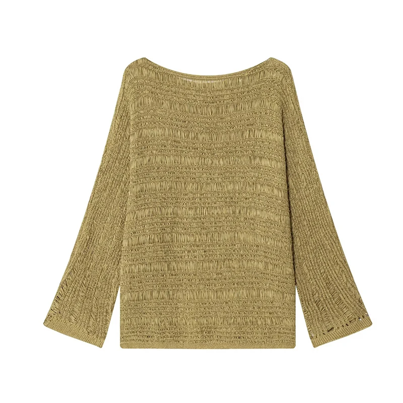 Винтажный вязаный свитер с выр – обзор и цена Embroidery Knit