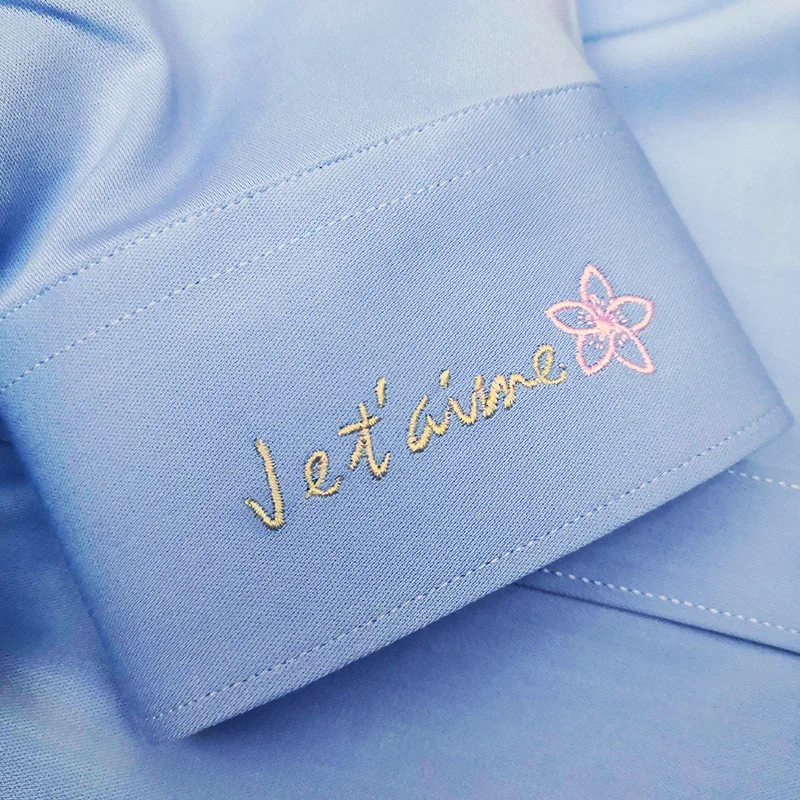 Рубашка с вышитым логотипом на – обзор и цена Embroidery Name Designs