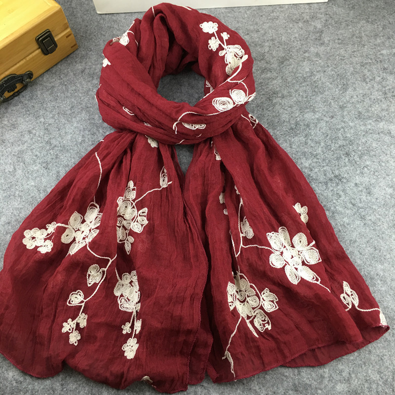Много цветов, женский зимний п – обзор и цена Embroidery Hijab