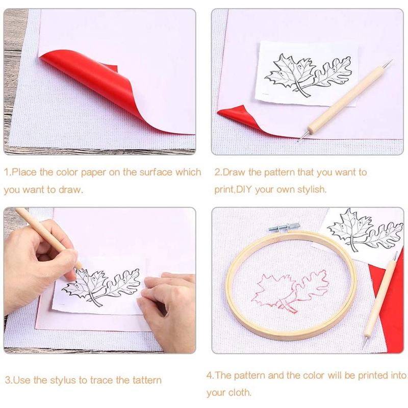10 шт. бумага для переноса выш – обзор и цена Embroidery Web