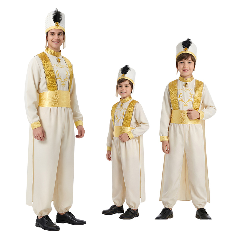Костюм для косплея Аладдина дл – обзор и цена Embroidery Gold