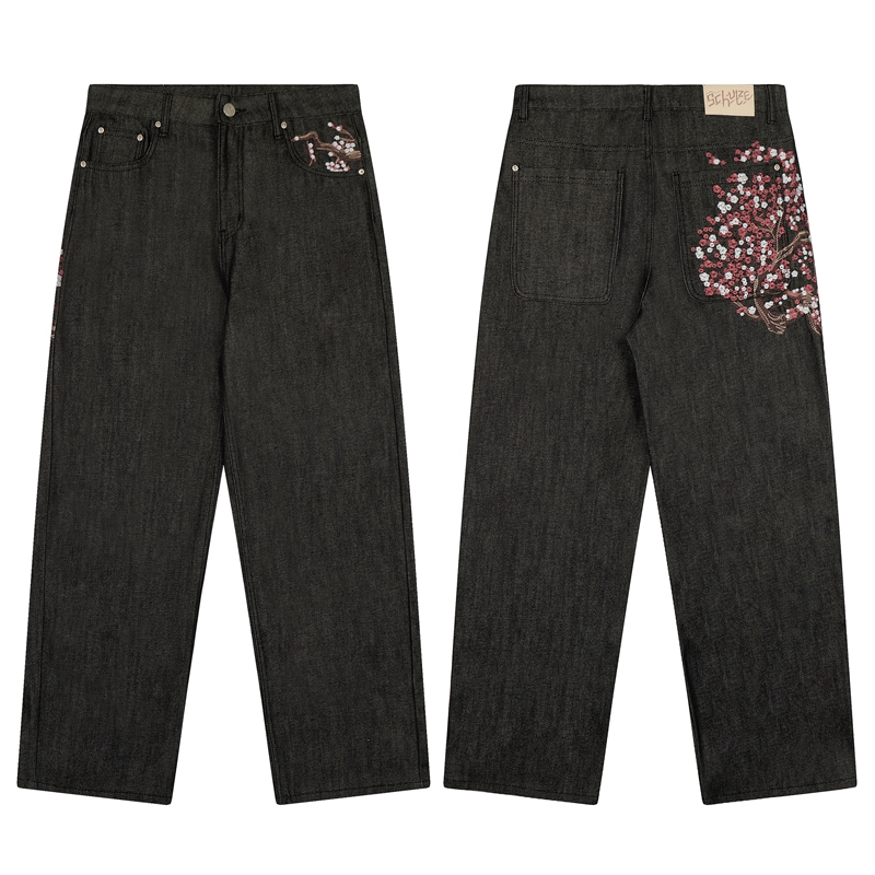 Мужские джинсы с вышивкой Саку – обзор и цена Embroidery Jeans Sakura