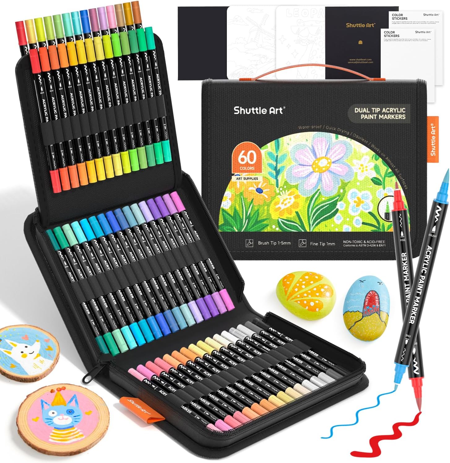 Набор акриловых маркеров Shutt – обзор и цена Copic Marker Classic