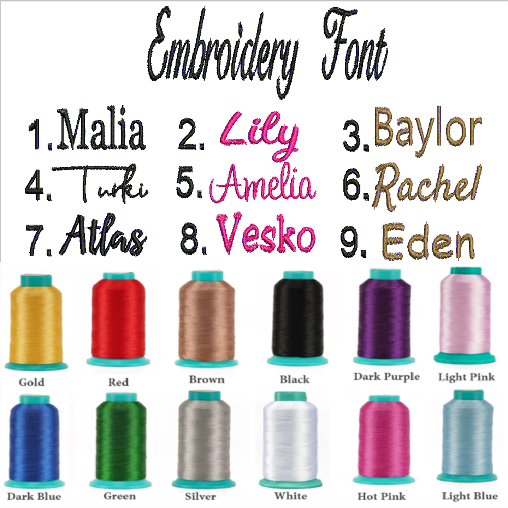 Вельветовый рюкзак Ins с принт – обзор и цена Embroidery Name Designs