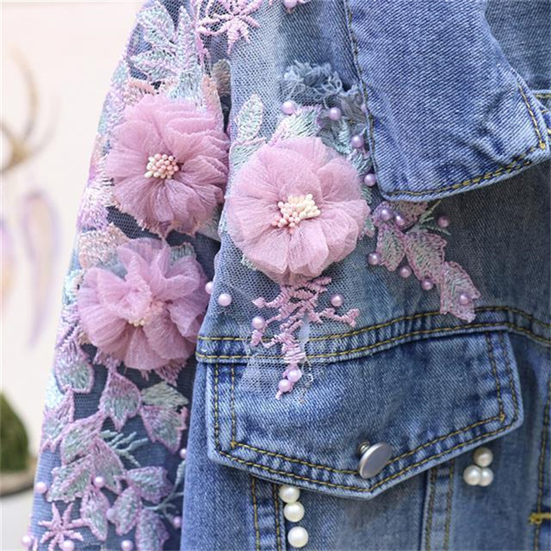 Новинка 2022, джинсовая коротк – обзор и цена Embroidery Jeans Sakura