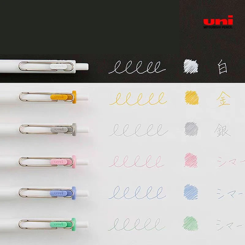 3 шт., гелевая ручка UNI Ball  – обзор и цена Pentel Pen Energel