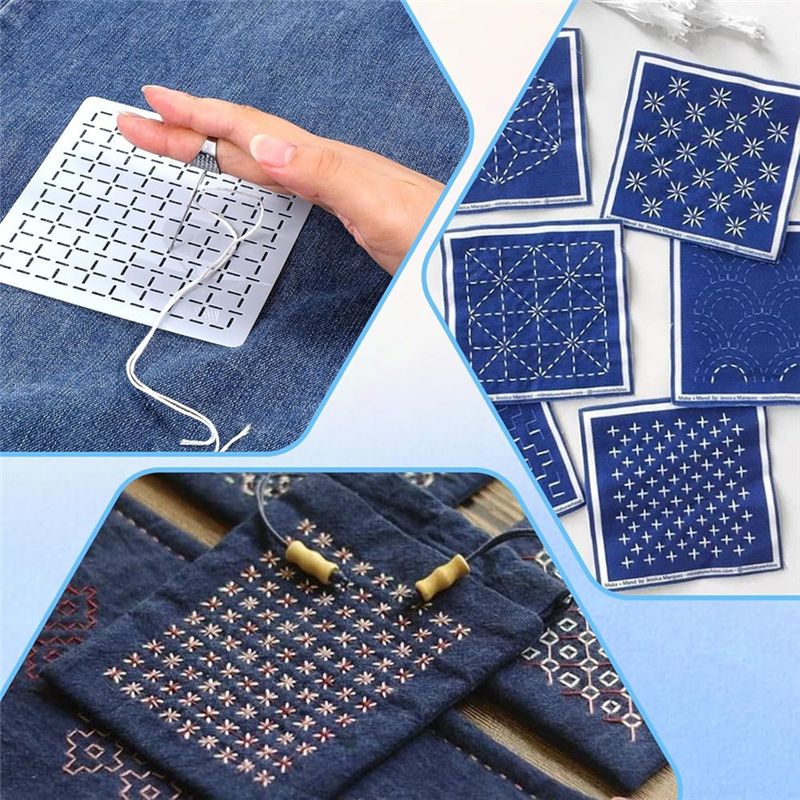 A96K-Набор трафаретов для выши – обзор и цена Embroidery X Pattern