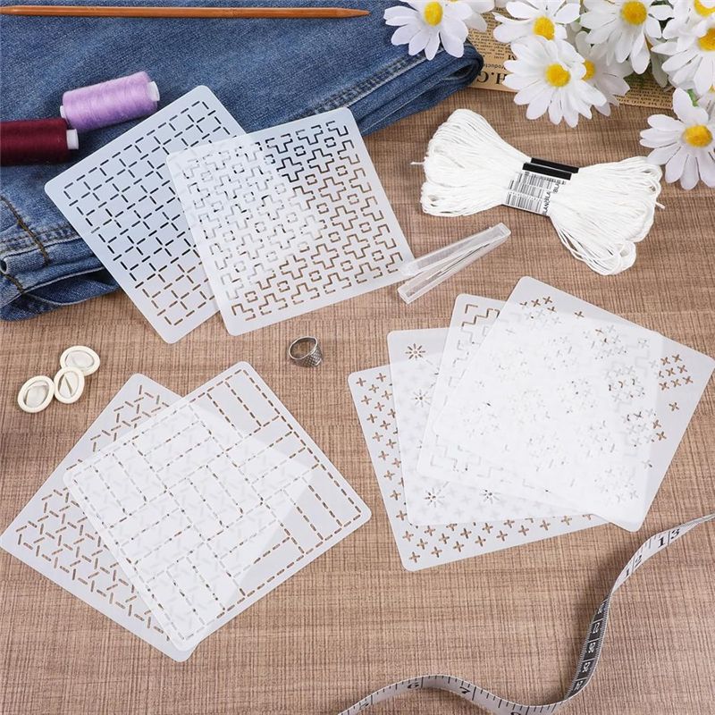 A96K-Набор трафаретов для выши – обзор и цена Embroidery X Pattern
