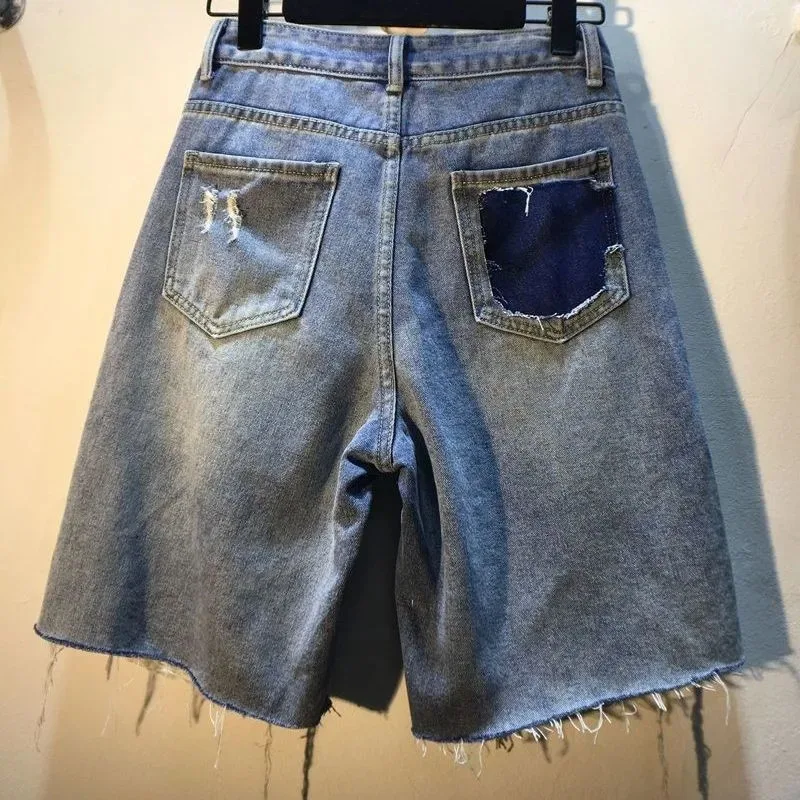 Лето 2021, короткие брюки, джи – обзор и цена Embroidery Jeans Sakura