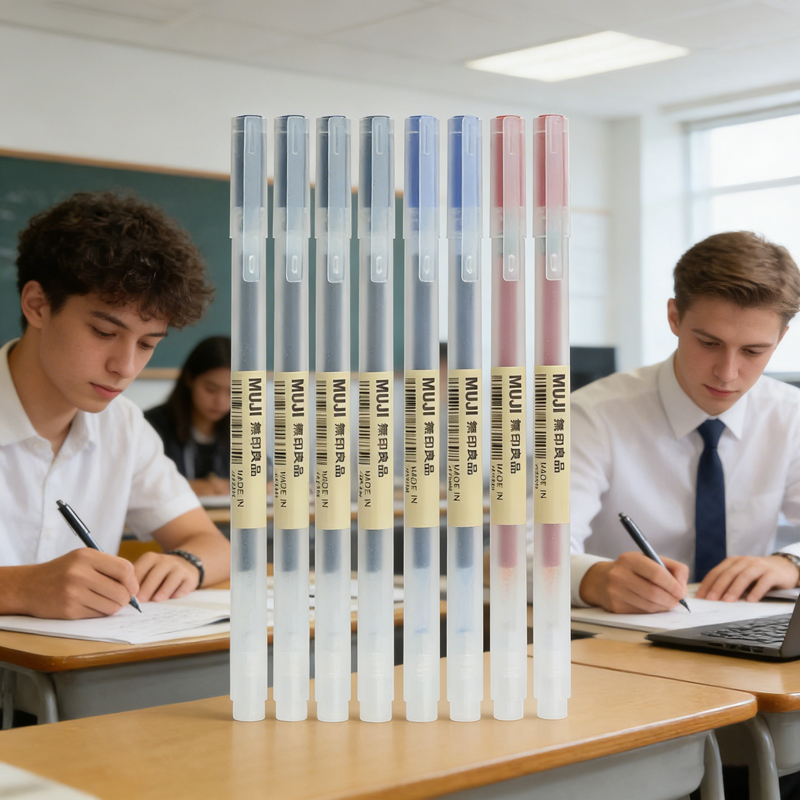 Набор гелевых ручек в стиле MU – обзор и цена Muji Stationery Gel Pen