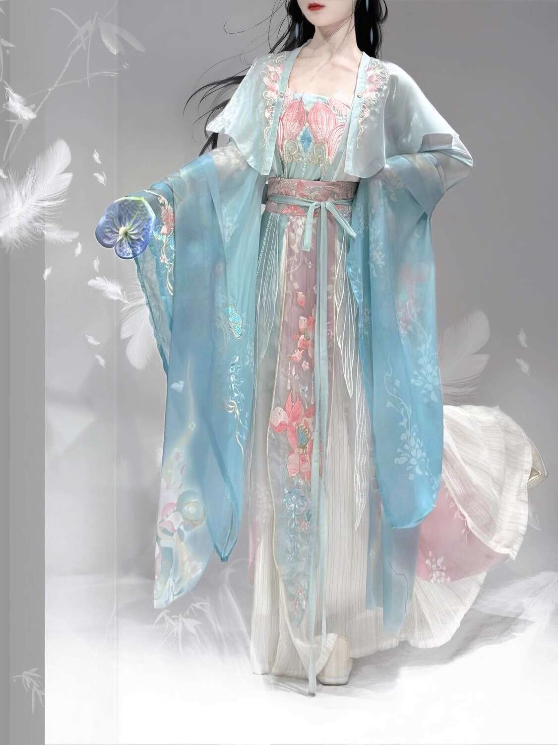 Новый Hanfu Wei Jinfeng, тяжел – обзор и цена Embroidery Knit
